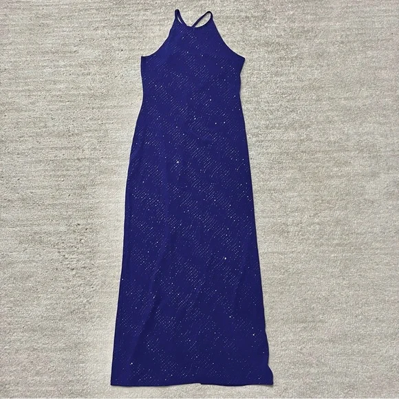 navy blue dress for baby girl Jump | Dresses | Vintage Jump 9s Celestial Maxi Dress Sz Ml Sparkle Y2k  Fairy Whimsical Usa